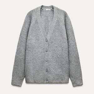 ZARA Smooth Knit Soft Cardigan